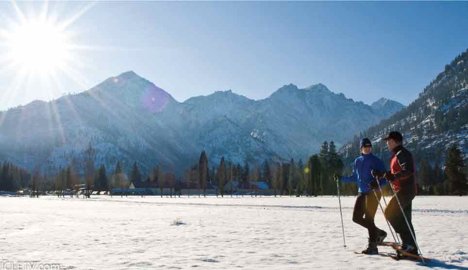 Snowshoeing