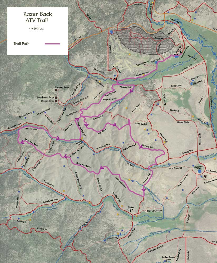 Razer Back ATV Trail